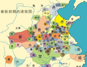 春秋时期总共有多少个国家