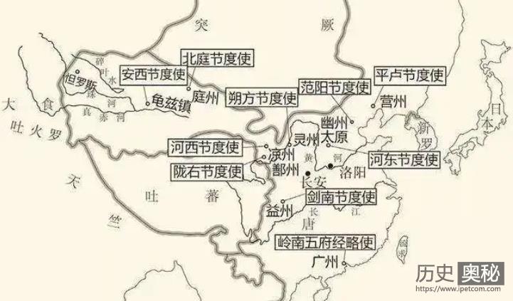节度使：唐代特色的地方军政长官