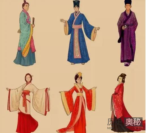 汉朝服饰有什么特点