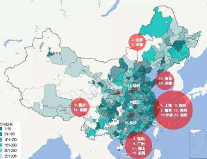 历史上中国区域城市发展的不平衡